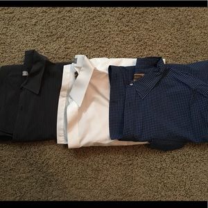BUNDLE:  3 Men’s long sleeve dress shirts